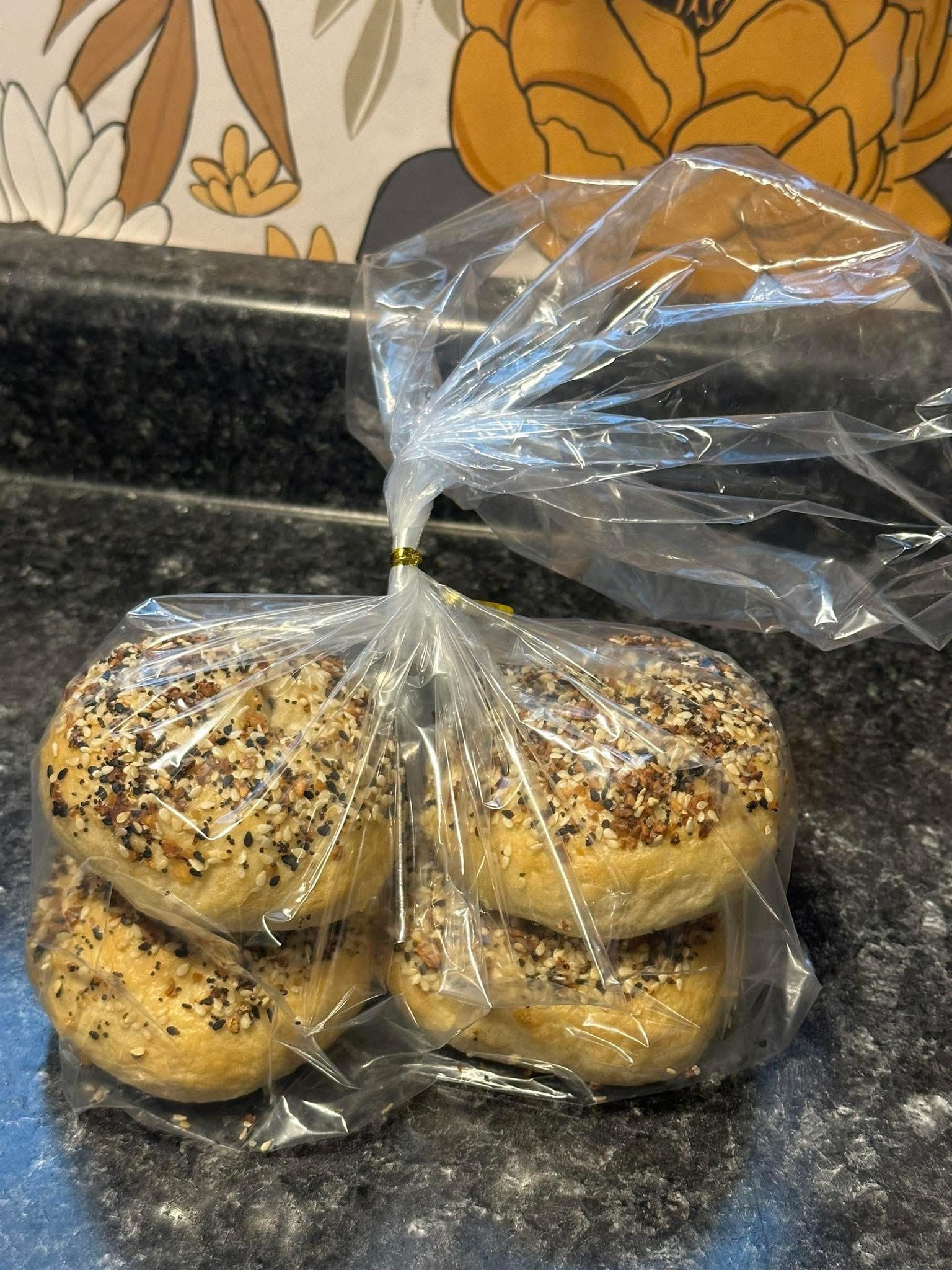 Packaged bagels from Reign and Wilder