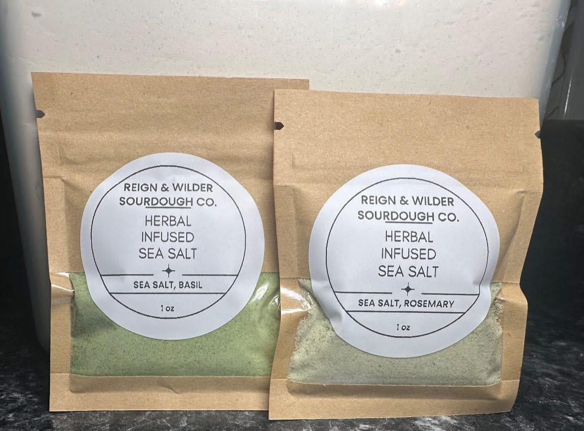 Herb-infused salts from Reign and Wilder