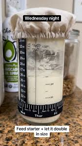 Starter kept at room temperature