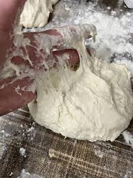 Sticky dough example