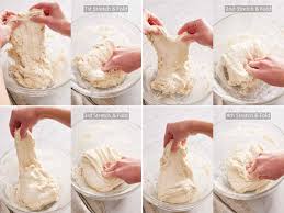Stretch and fold dough handling example